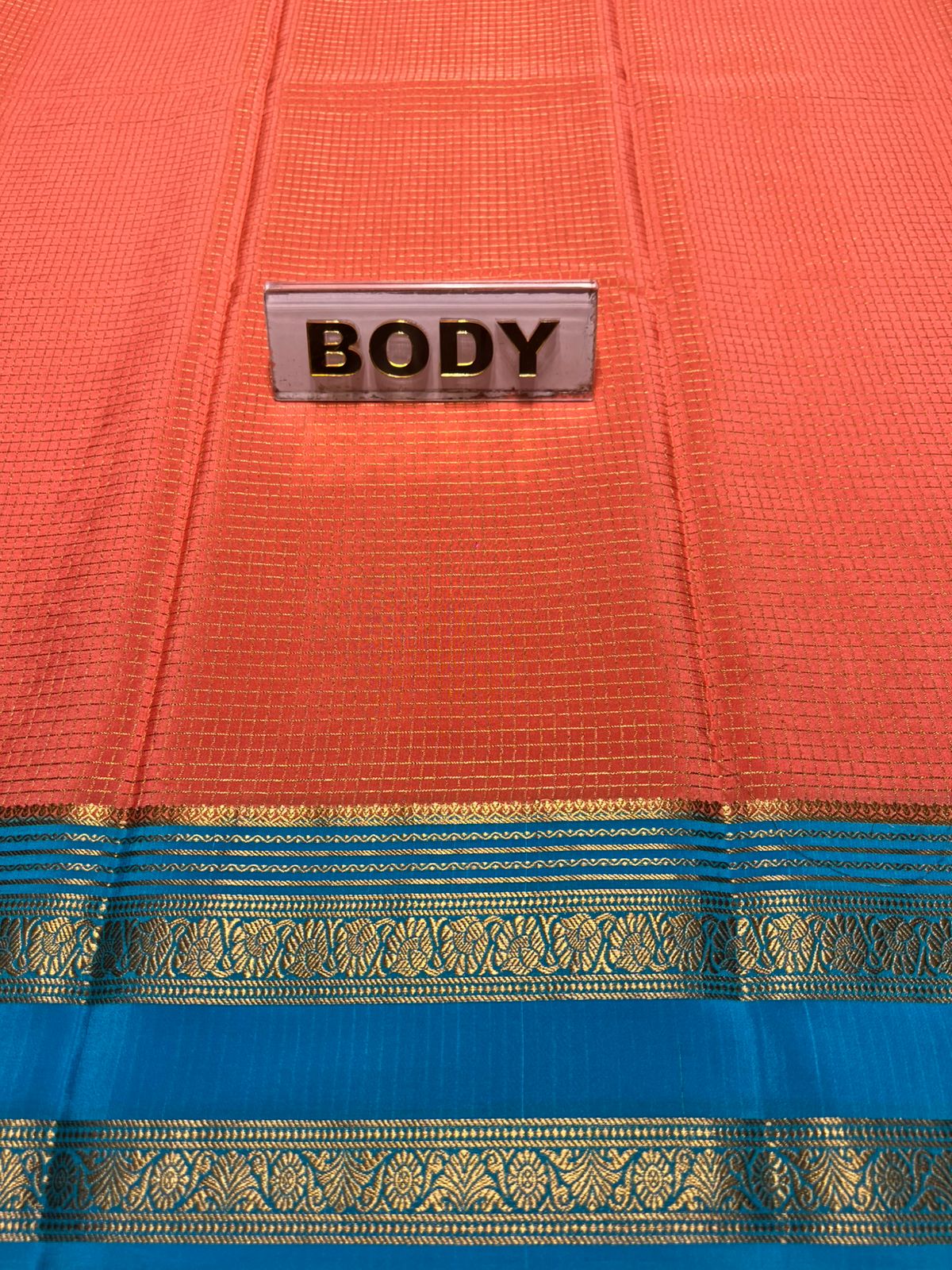Pure Mysore Silk Saree.