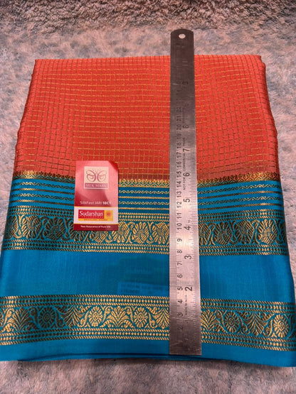 Pure Mysore Silk Saree.