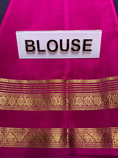 Pure Mysore Silk Saree.