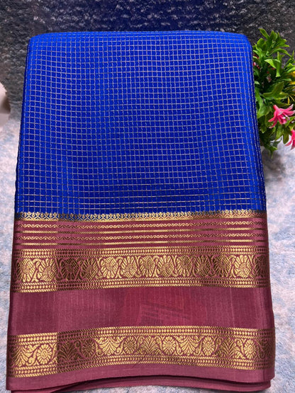 Pure Mysore Silk Saree.