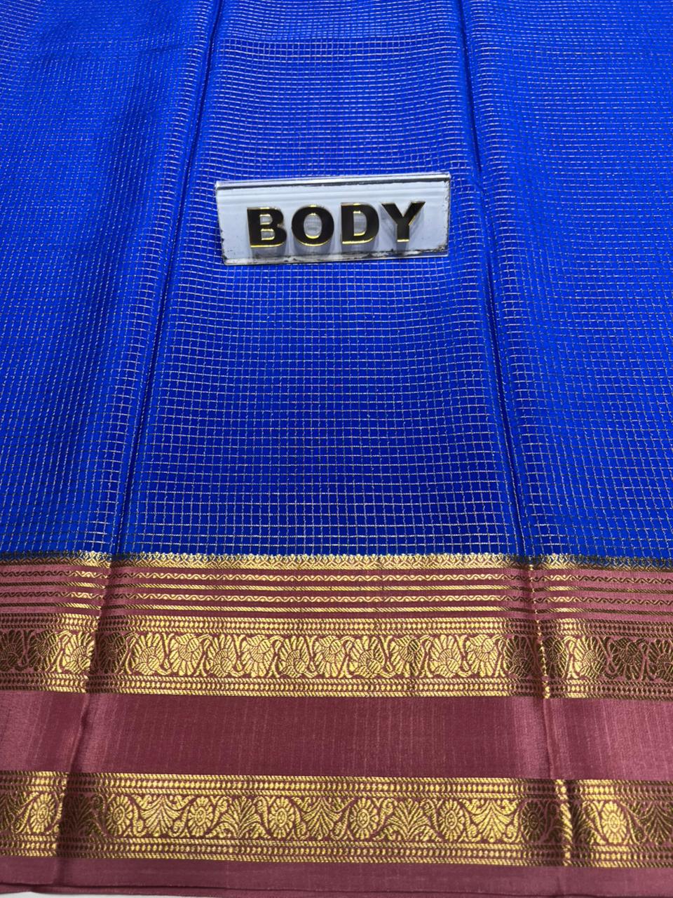 Pure Mysore Silk Saree.