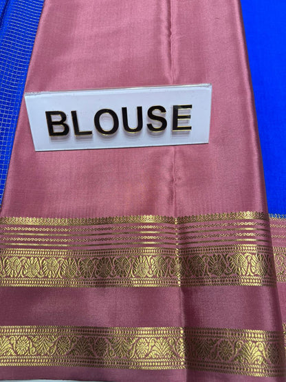 Pure Mysore Silk Saree.