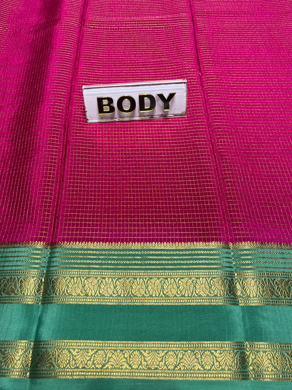 Pure Mysore Silk Saree.
