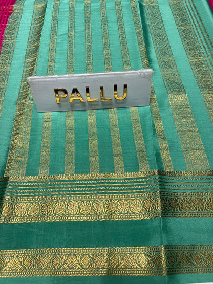 Pure Mysore Silk Saree.