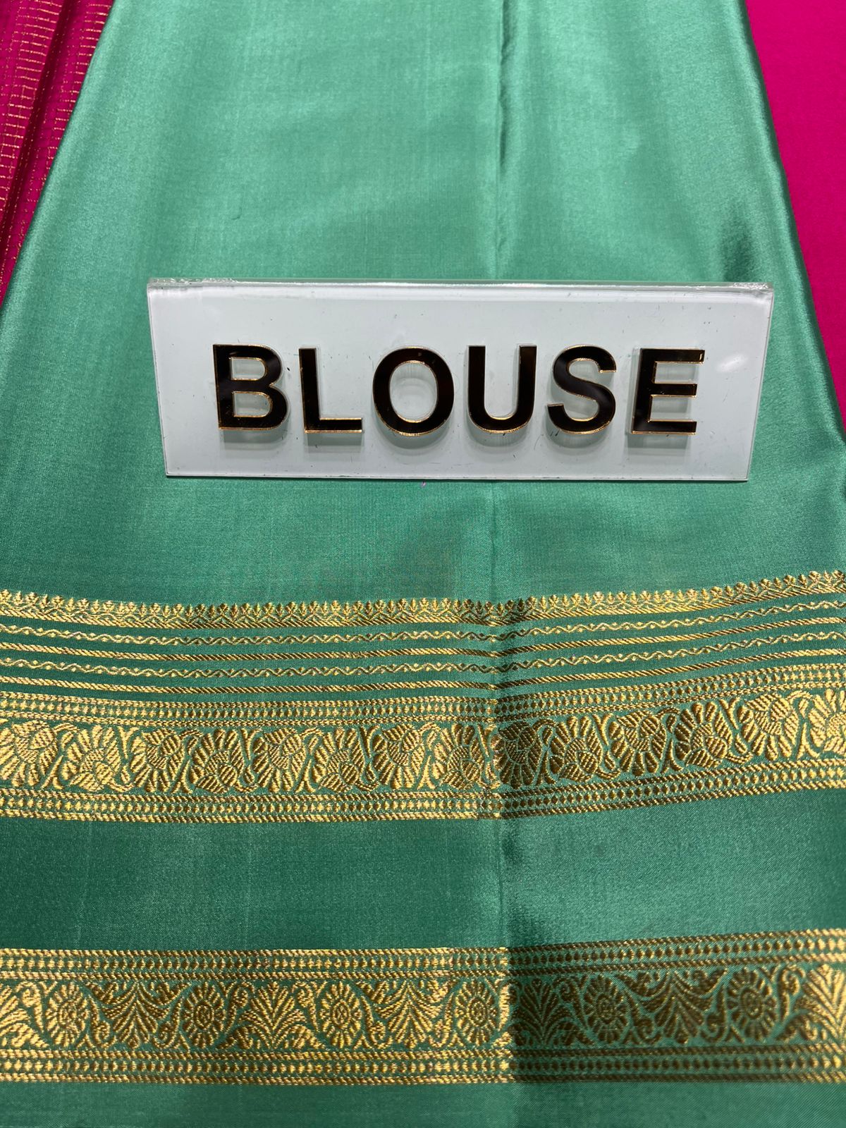 Pure Mysore Silk Saree.
