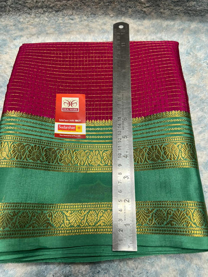 Pure Mysore Silk Saree.