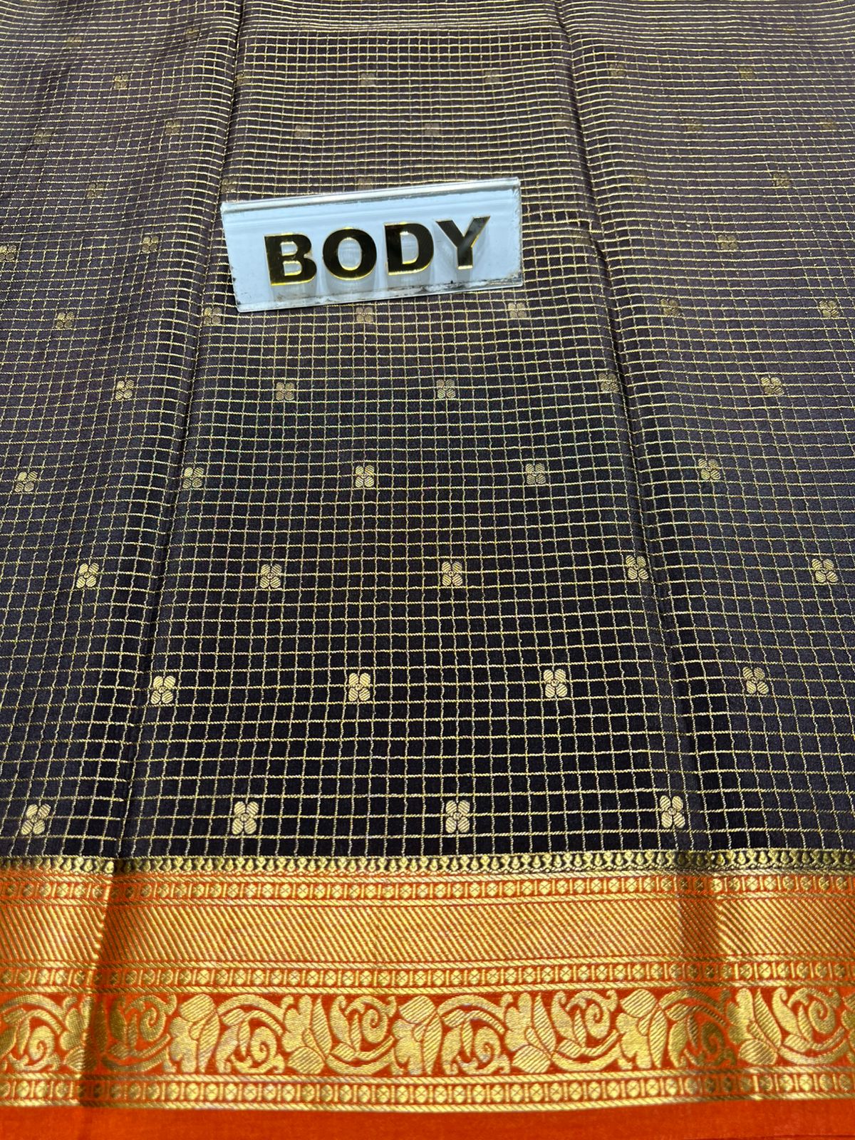 Pure Mysore Silk Saree.