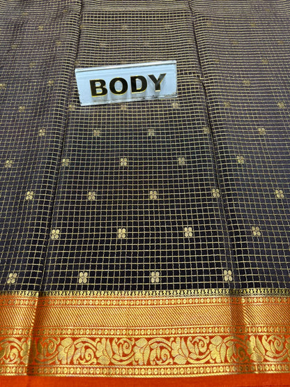 Pure Mysore Silk Saree.