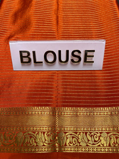 Pure Mysore Silk Saree.