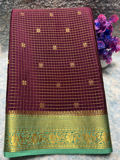 Pure Mysore Silk Saree.