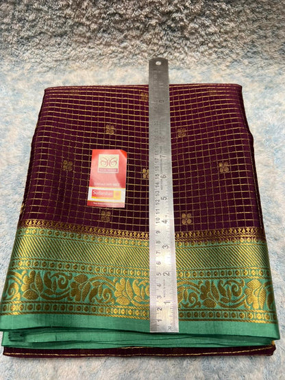 Pure Mysore Silk Saree.