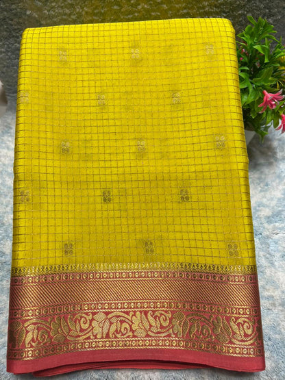 Pure Mysore Silk Saree.