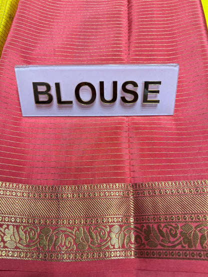 Pure Mysore Silk Saree.