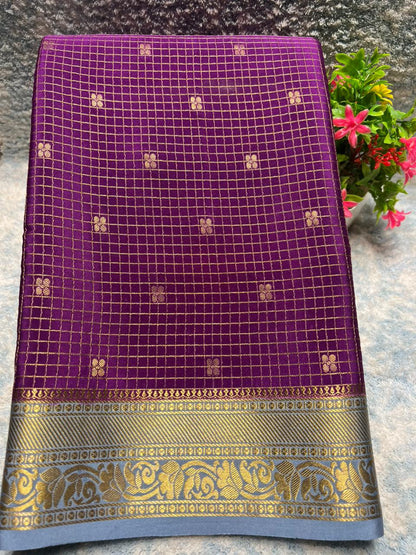 Pure Mysore Silk Saree.