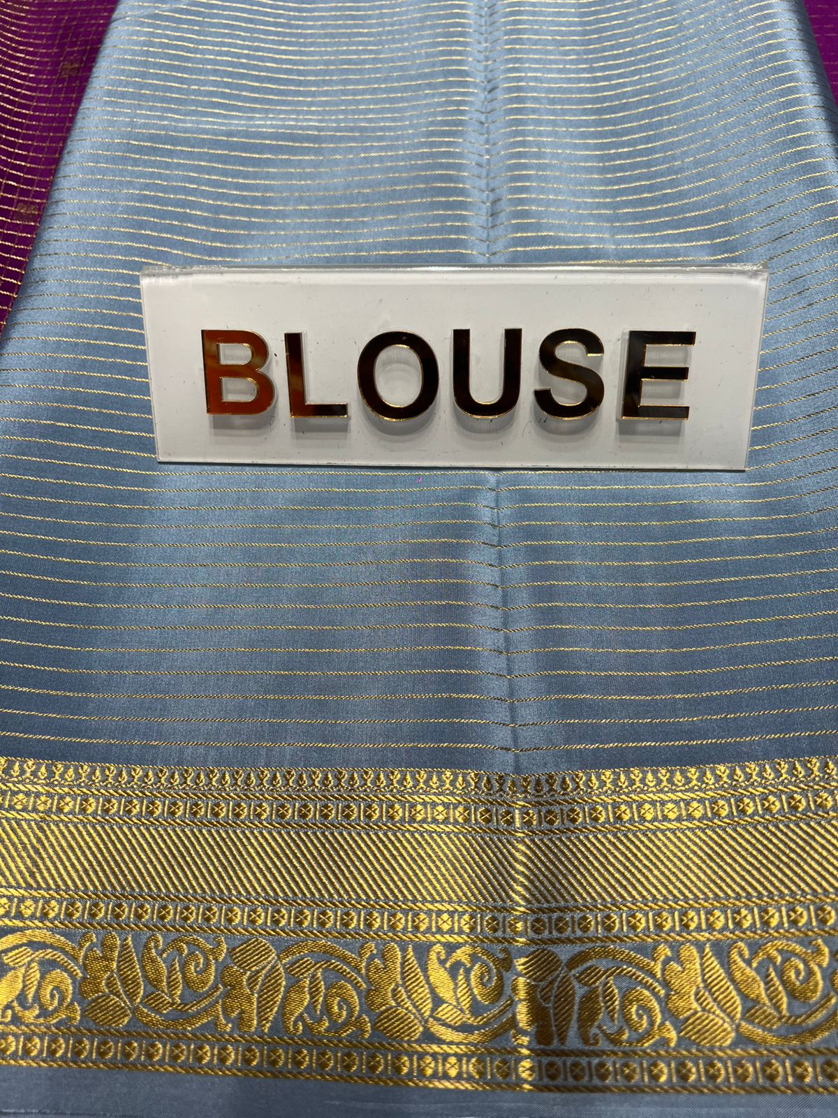 Pure Mysore Silk Saree.