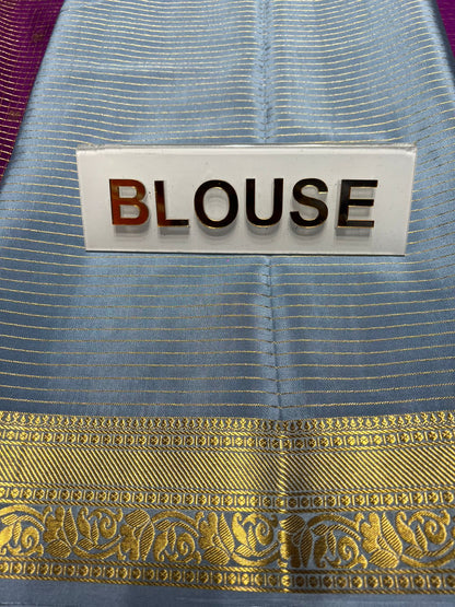 Pure Mysore Silk Saree.
