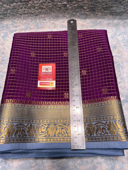 Pure Mysore Silk Saree.