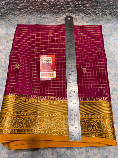 Pure Mysore Silk Saree.
