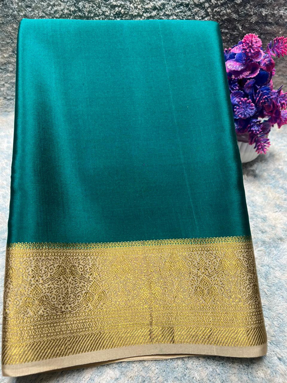 Pure Mysore Silk Saree.