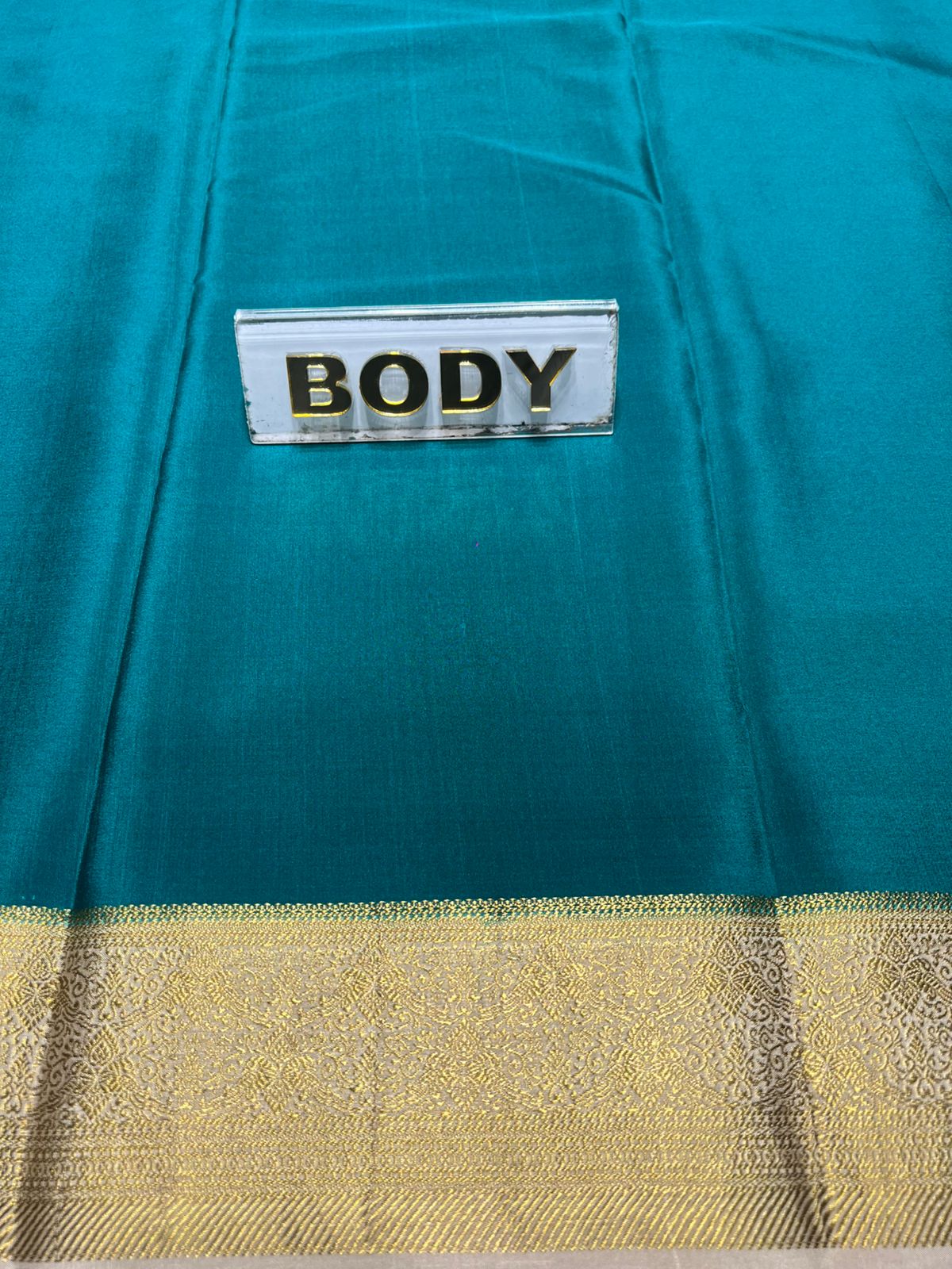 Pure Mysore Silk Saree.