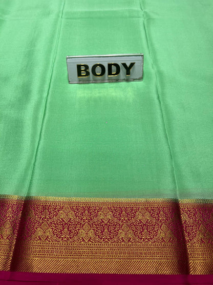 Pure Mysore Silk Saree.