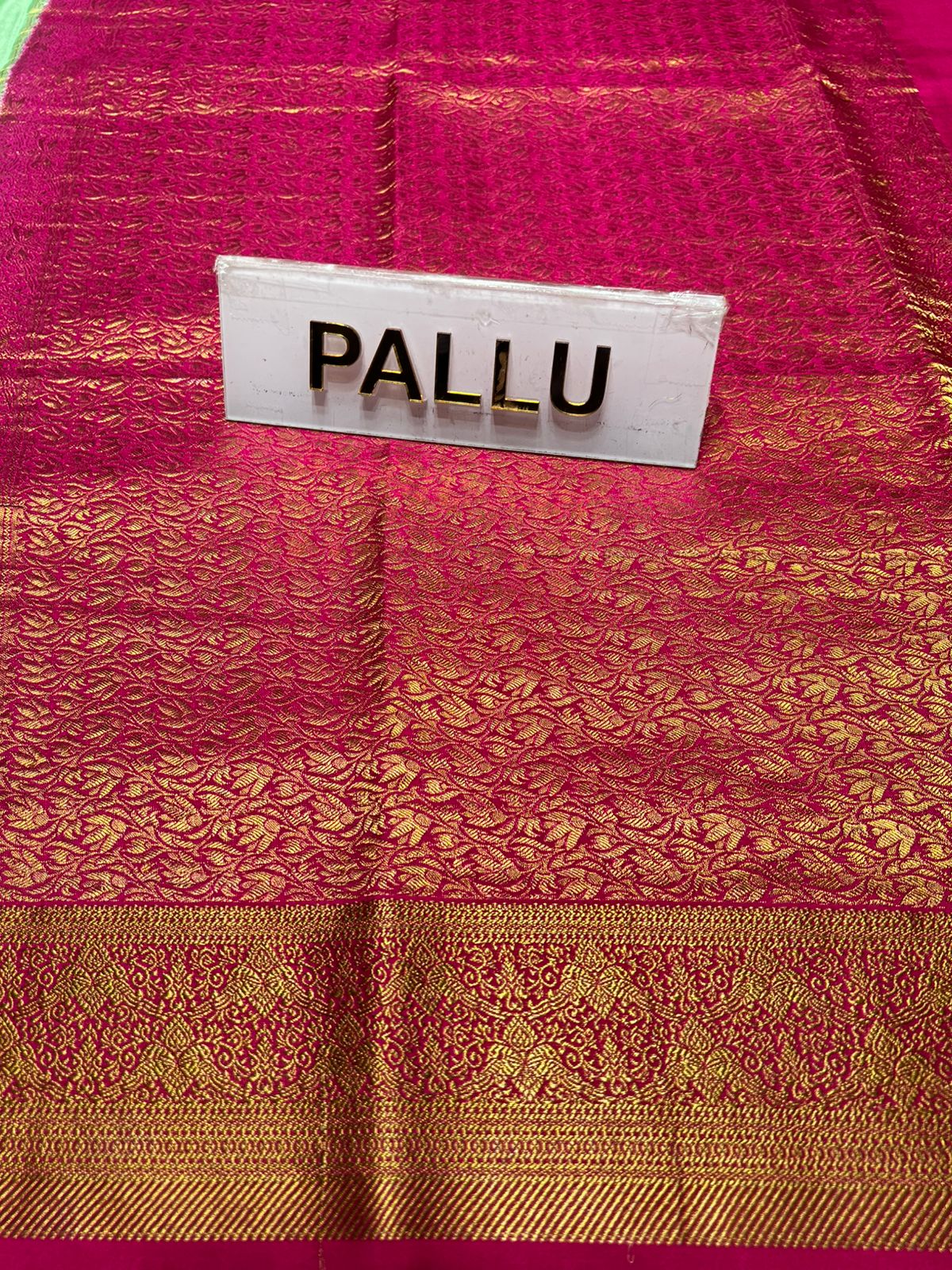 Pure Mysore Silk Saree.