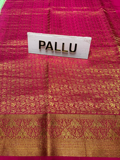 Pure Mysore Silk Saree.
