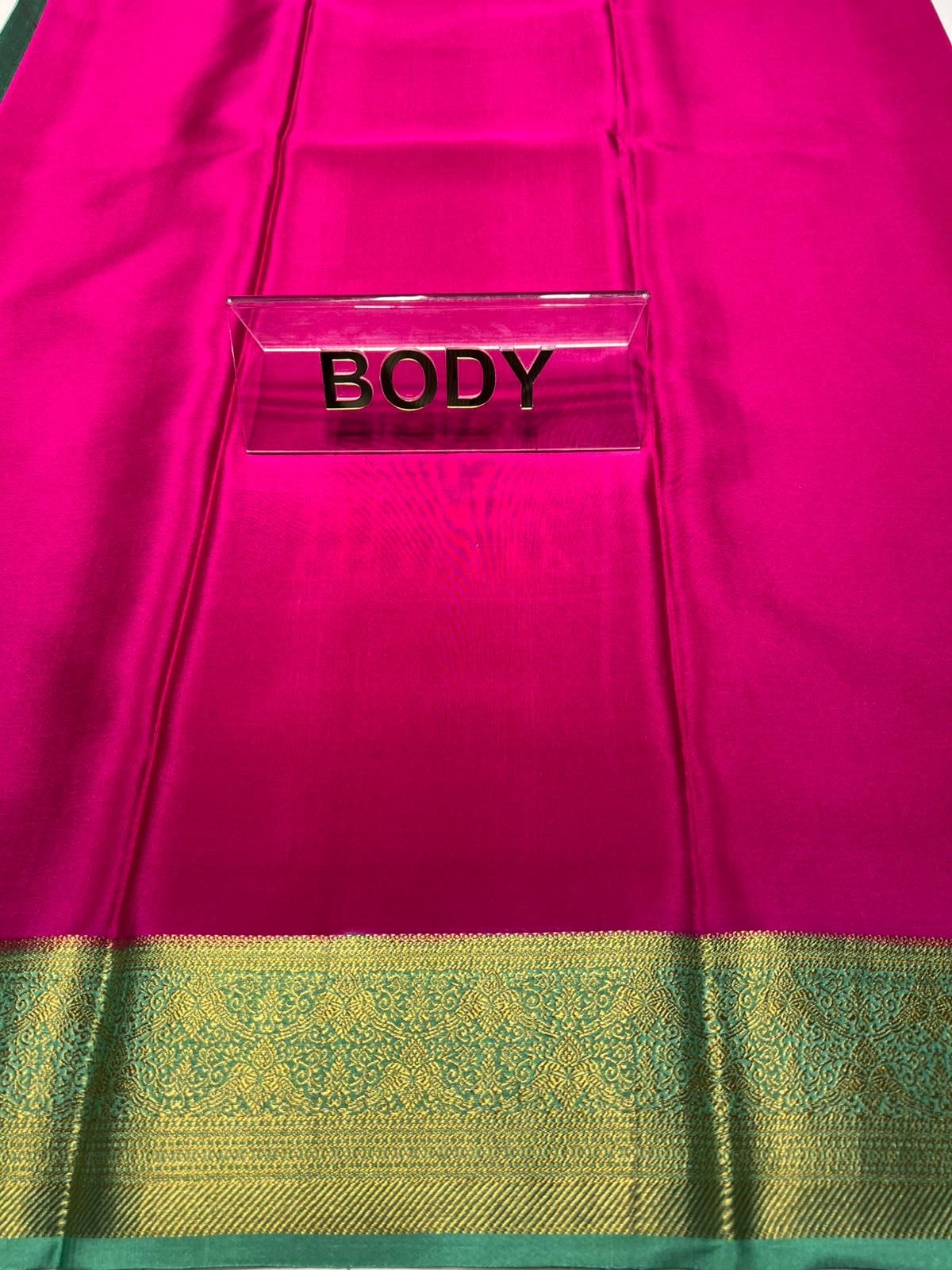 Pure Mysore Silk Saree.