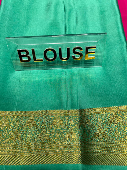 Pure Mysore Silk Saree.
