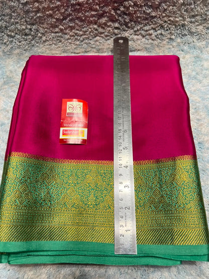 Pure Mysore Silk Saree.