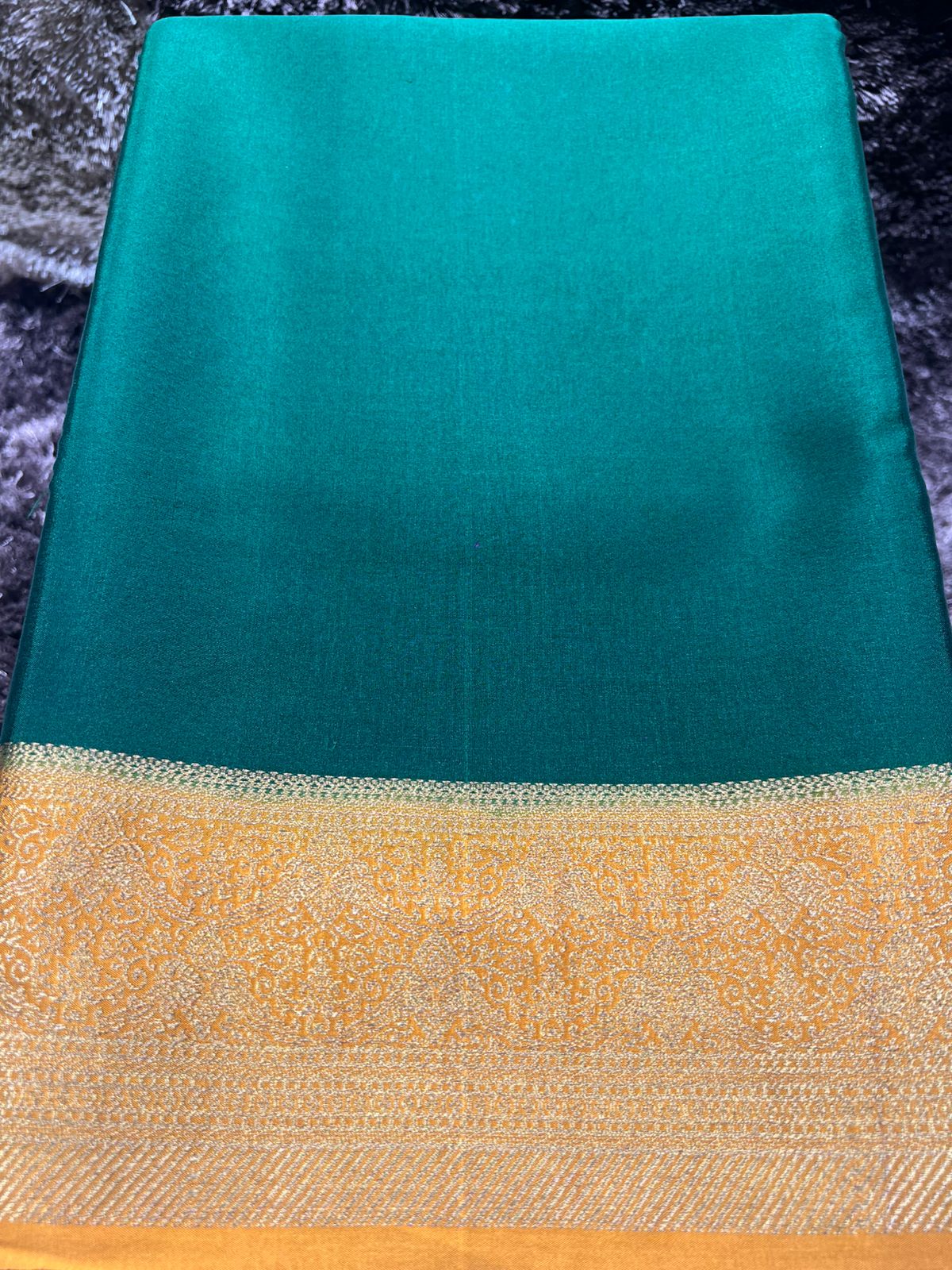 Pure Mysore Silk Saree.( 100 Gsm )