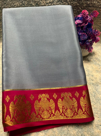 Pure Mysore Silk Saree.