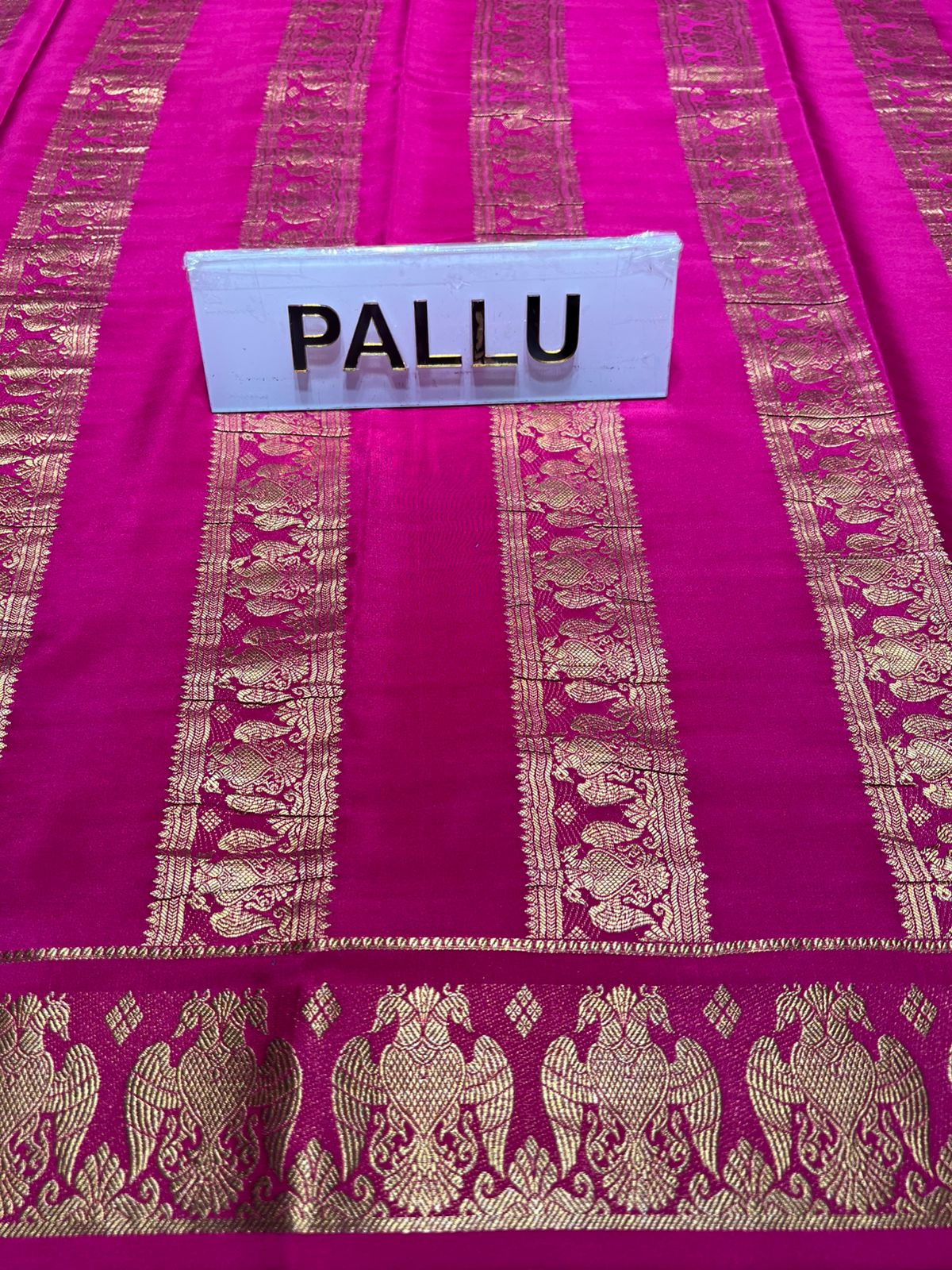 Pure Mysore Silk Saree.