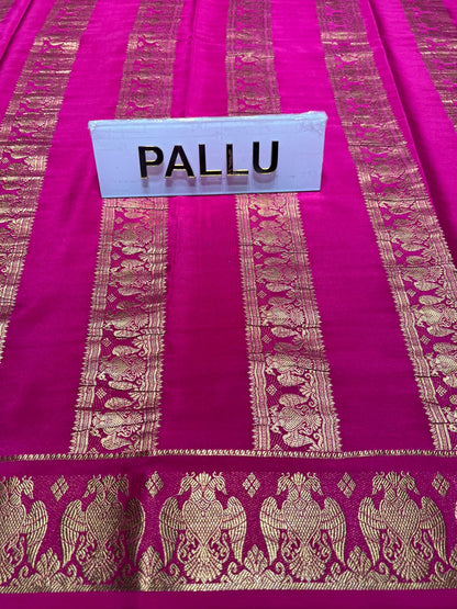 Pure Mysore Silk Saree.