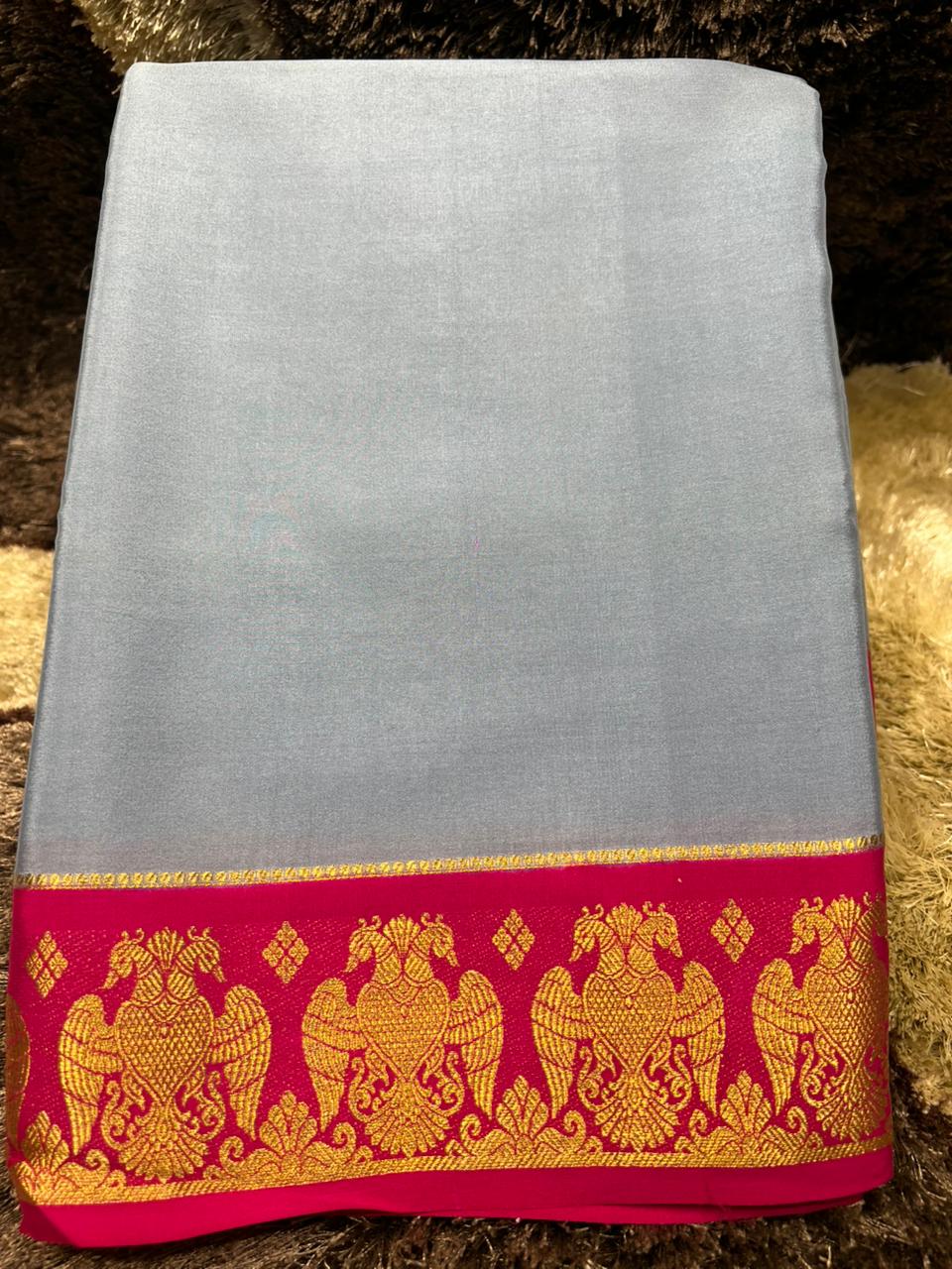 Pure Mysore Silk Saree.