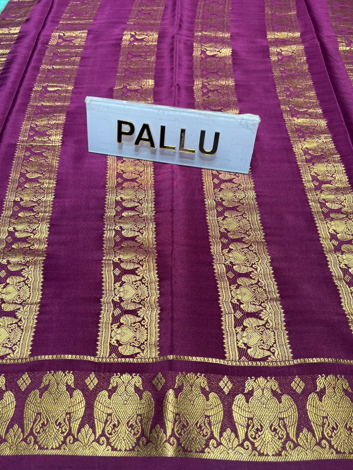 Pure Mysore Silk Saree.