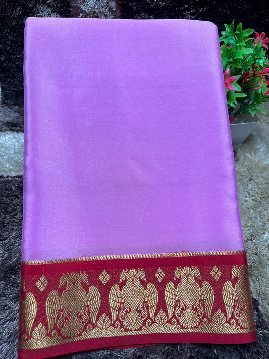 Pure Mysore Silk Saree.