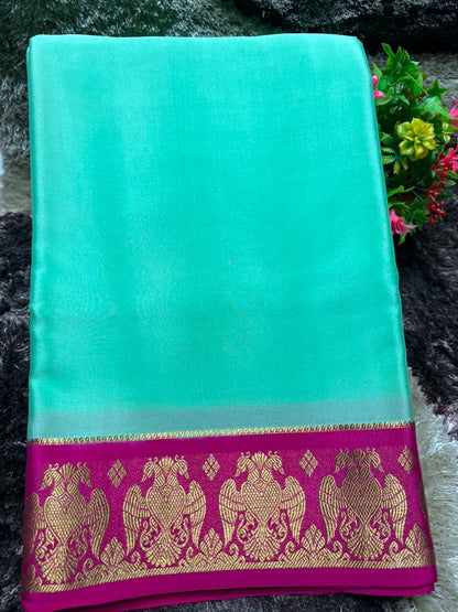 Pure Mysore Silk Saree.