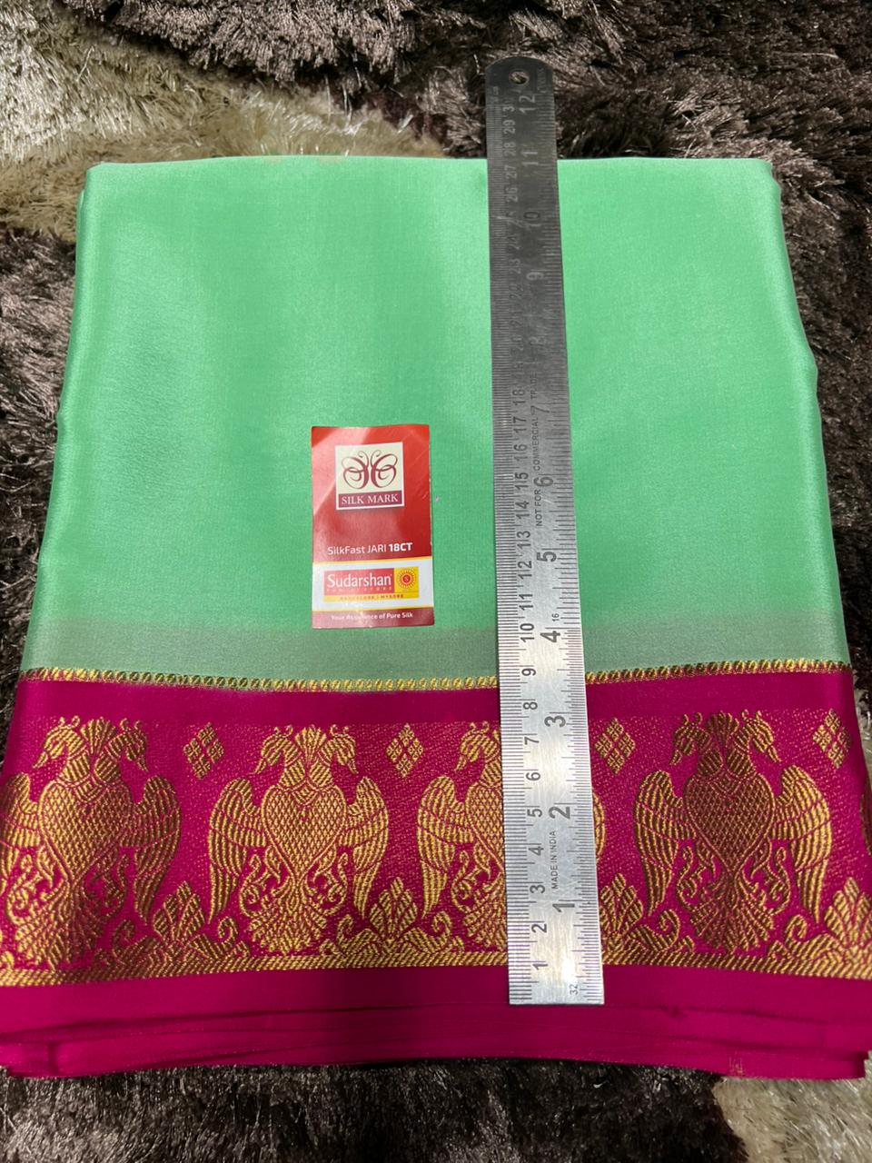 Pure Mysore Silk Saree.