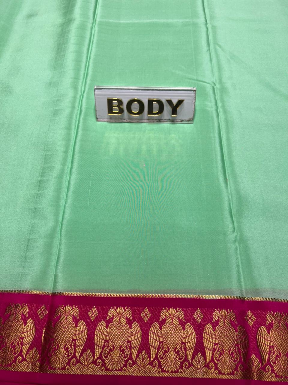 Pure Mysore Silk Saree.