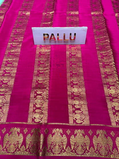 Pure Mysore Silk Saree.