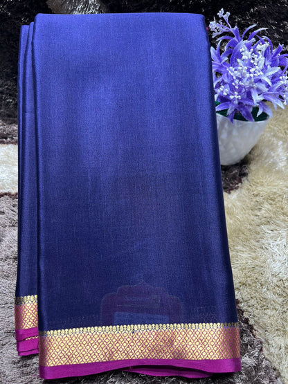 Pure Mysore Silk Saree ( 60 Grams )