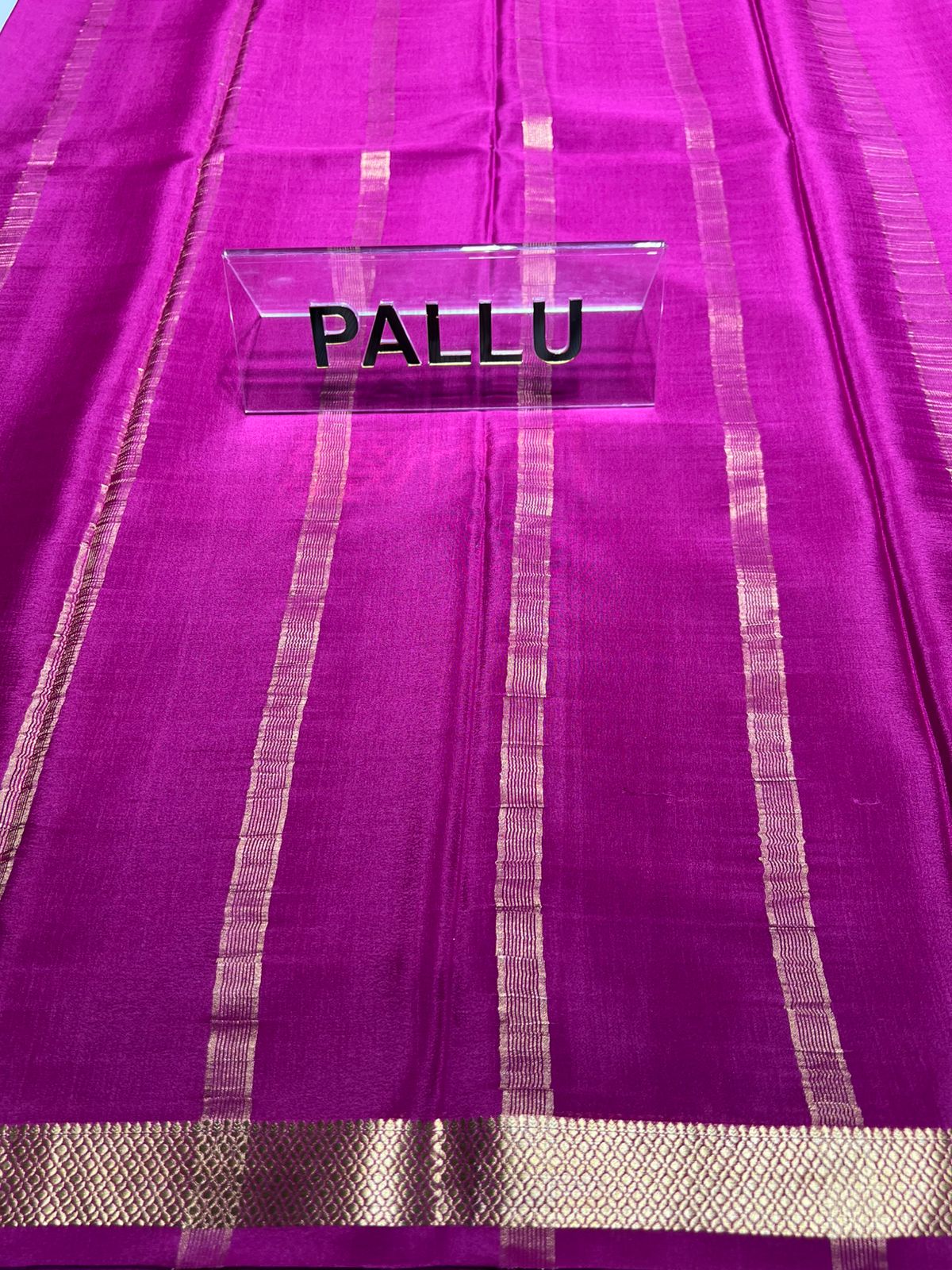 Pure Mysore Silk Saree ( 60 Grams )