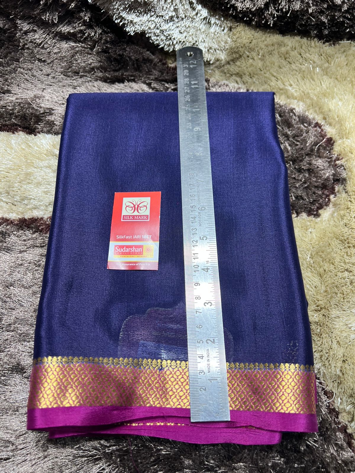 Pure Mysore Silk Saree ( 60 Grams )
