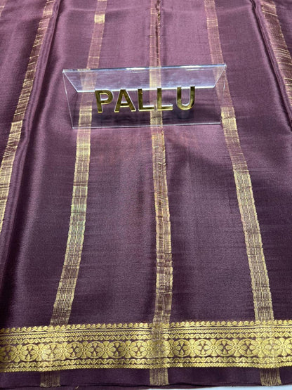 Pure Mysore Silk Saree ( 60 Grams )