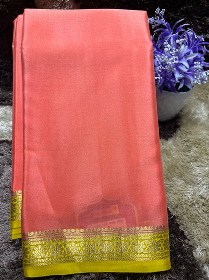 Pure Mysore Silk Saree ( 60 Grams )