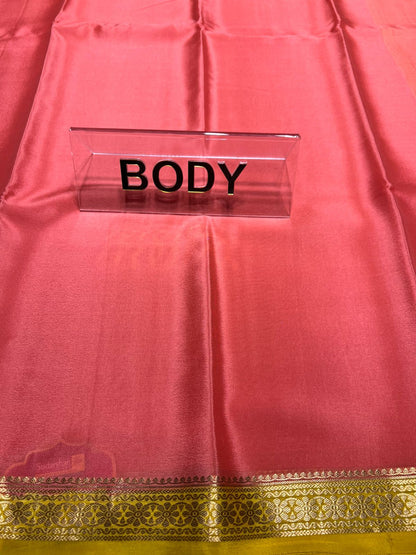 Pure Mysore Silk Saree ( 60 Grams )