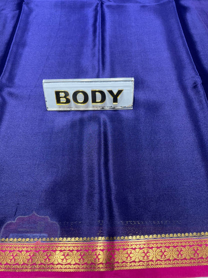 Pure Mysore Silk Saree ( 60 Grams )