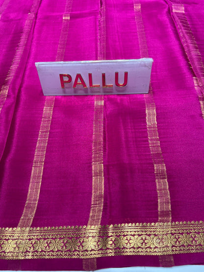Pure Mysore Silk Saree ( 60 Grams )