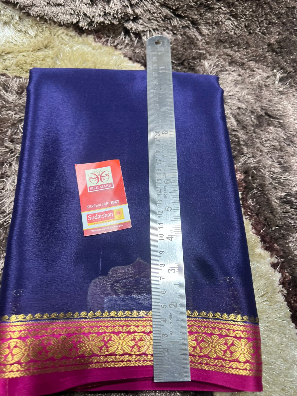 Pure Mysore Silk Saree ( 60 Grams )
